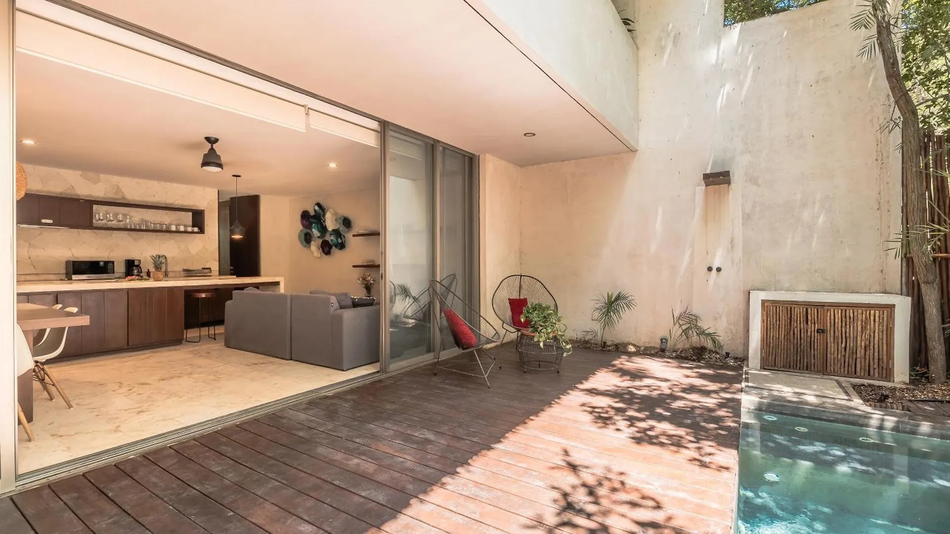 Apartment Monet - Free Beach Pass & Bikes & Private Pool & 24Hrs Security Tulum