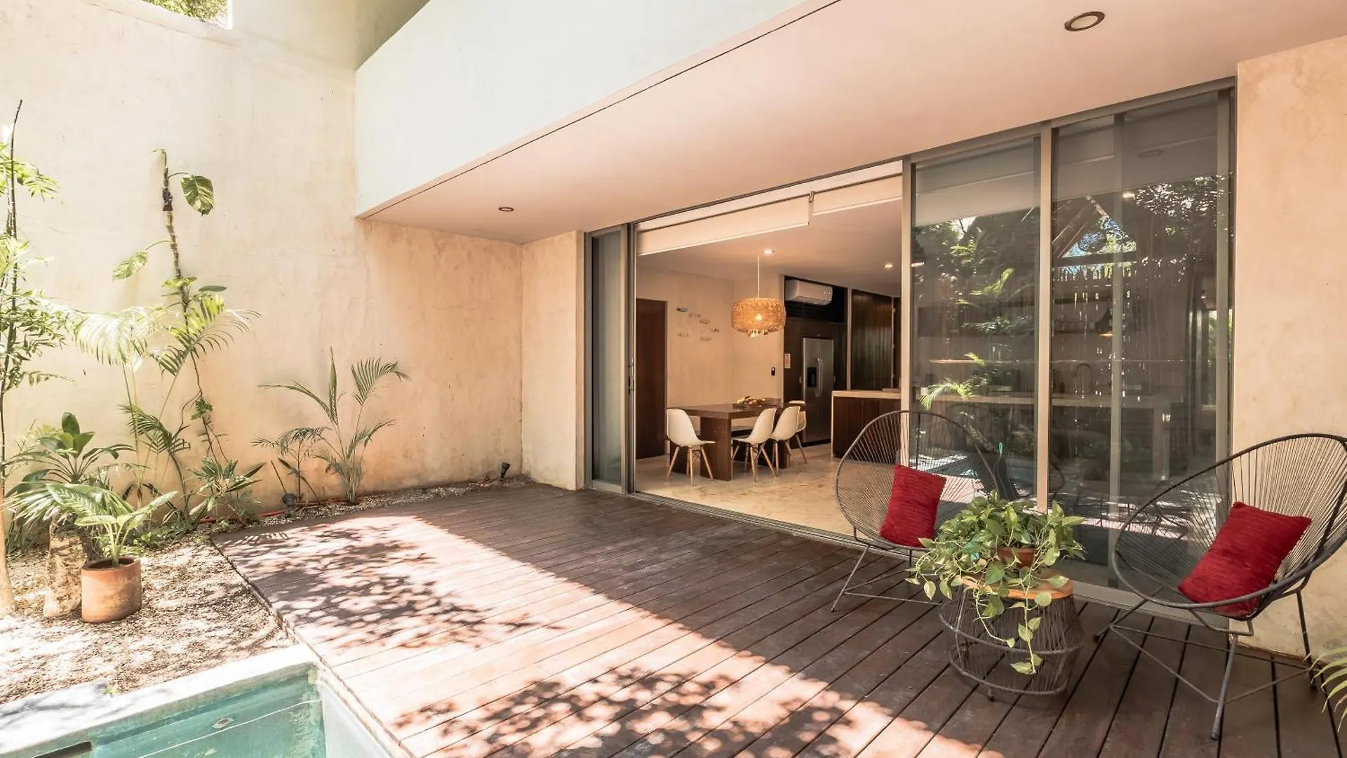 Apartment Monet - Free Beach Pass & Bikes & Private Pool & 24Hrs Security Tulum Mexico