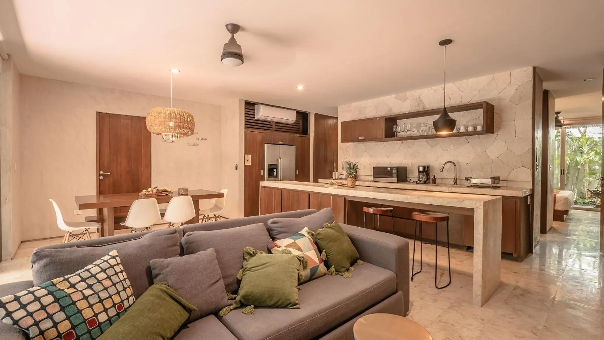 Apartment Monet - Free Beach Pass & Bikes & Private Pool & 24Hrs Security Tulum